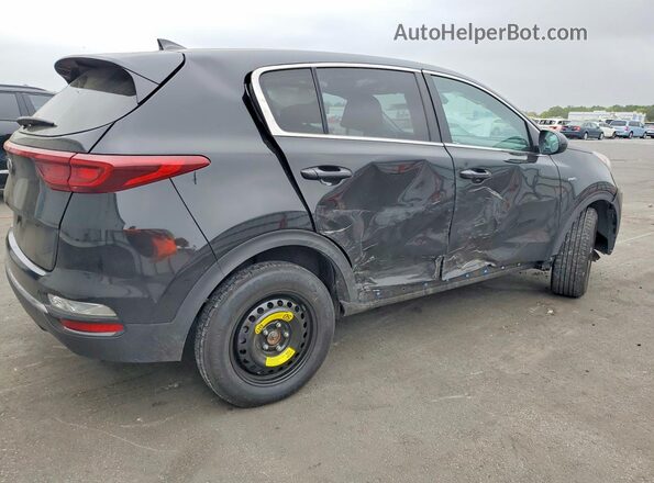 KNDPMCAC6M7938742 2021 KIA SPORTAGE Черный Задняя правая четверть