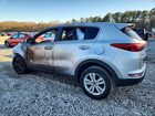 2017 Kia Sportage Lx Gray vin: KNDPMCAC7H7112536