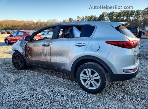 KNDPMCAC7H7112536 2017 KIA SPORTAGE Gray Trasero izquierdo