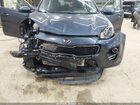 2017 Kia Sportage Lx Dark Blue vin: KNDPMCAC7H7156794