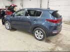 2017 Kia Sportage Lx Dark Blue vin: KNDPMCAC7H7156794