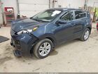 2017 Kia Sportage Lx Dark Blue vin: KNDPMCAC7H7156794