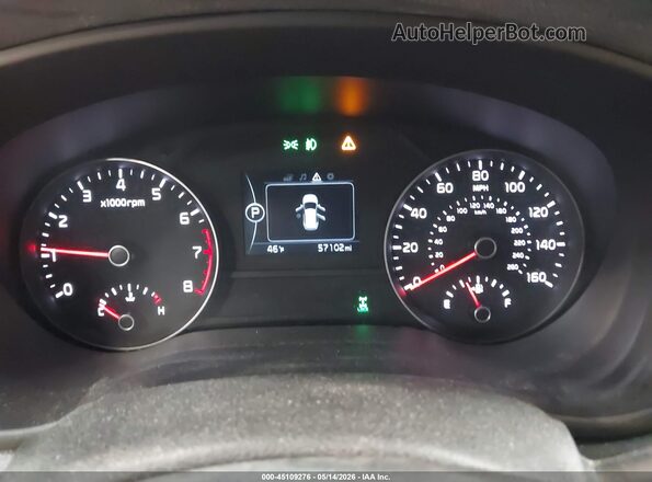KNDPMCAC7H7156794 2017 KIA SPORTAGE Dark Blue უკანა სავარძლების ხედი