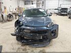 2017 Kia Sportage Lx Dark Blue vin: KNDPMCAC7H7156794