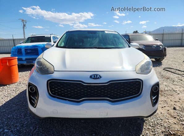 KNDPMCAC7H7238511 2017 KIA SPORTAGE Белый Вид спереди
