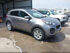 2017 Kia Sportage Lx Gray vin: KNDPMCAC7H7267197