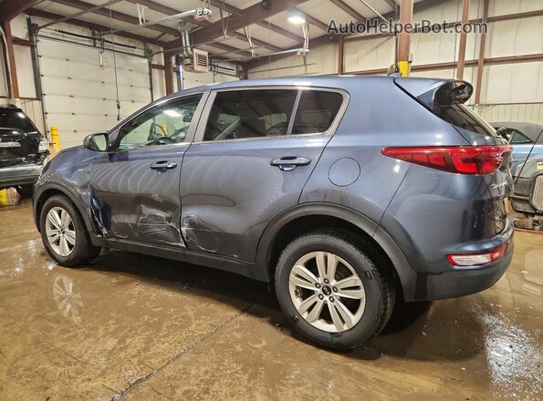 KNDPMCAC7J7447155 2018 KIA SPORTAGE Blue Tył lewy