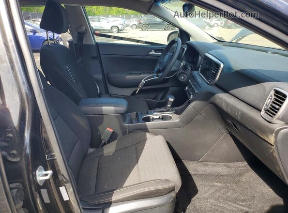 KNDPMCAC7L7643650 2020 KIA SPORTAGE Black Vista interior delantera