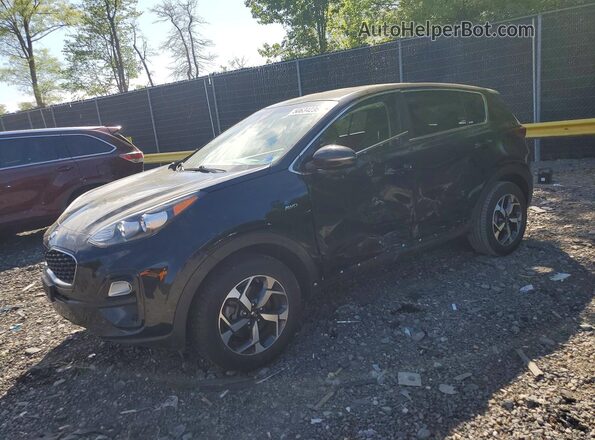 KNDPMCAC7L7643650 2020 KIA SPORTAGE Black Vista tres cuartos delantera izquierda