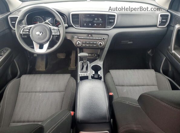 KNDPMCAC7N7981651 2022 KIA SPORTAGE Серый Вид панели приборов