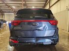2017 Kia Sportage Lx Синий vin: KNDPMCAC8H7101075