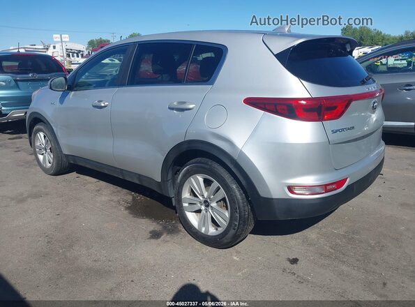 KNDPMCAC8H7202665 2017 KIA SPORTAGE Silver Tył lewy