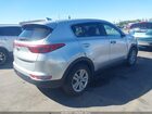 2017 Kia Sportage Lx Silver vin: KNDPMCAC8H7202665
