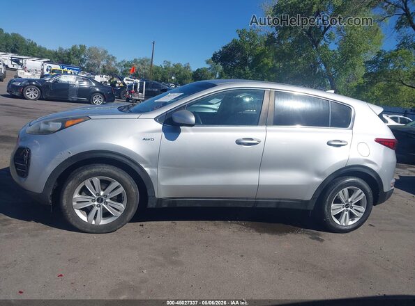 KNDPMCAC8H7202665 2017 KIA SPORTAGE Silver Widok wnętrza 360 stopni