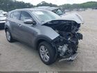 2017 Kia Sportage Lx Gray vin: KNDPMCAC8H7261375