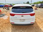 2018 Kia Sportage Lx White vin: KNDPMCAC8J7426671