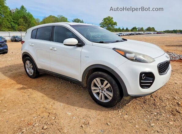 KNDPMCAC8J7426671 2018 KIA SPORTAGE White Przód prawy