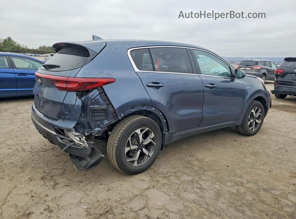 KNDPMCAC8L7782511 2020 KIA SPORTAGE Синий Задняя правая четверть
