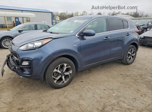 KNDPMCAC8L7782511 2020 KIA SPORTAGE Синий Передняя левая четверть