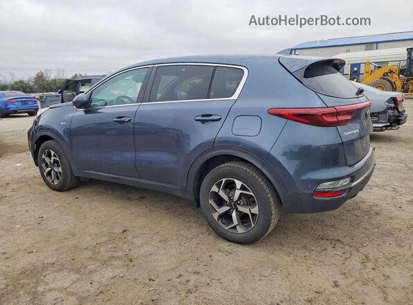 KNDPMCAC8L7782511 2020 KIA SPORTAGE Синий Задняя левая четверть
