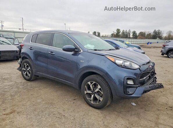 KNDPMCAC8L7782511 2020 KIA SPORTAGE Синий Передняя правая четверть