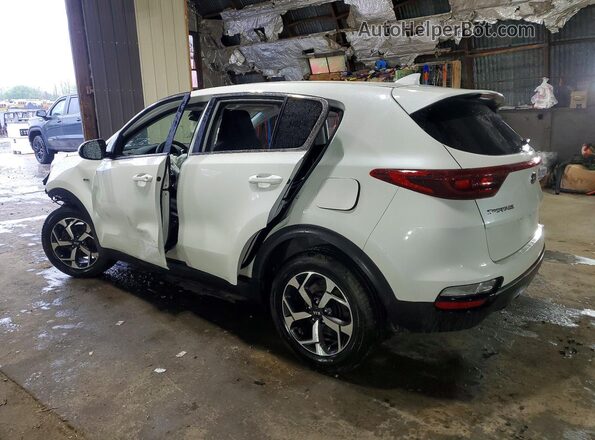 KNDPMCAC8M7935941 2021 KIA SPORTAGE Белый Задняя левая четверть