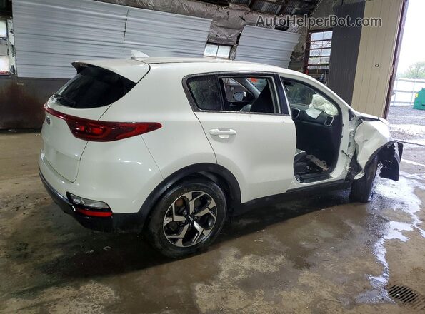 KNDPMCAC8M7935941 2021 KIA SPORTAGE Белый Задняя правая четверть
