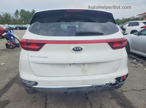 KNDPMCAC8M7939469 2021 KIA SPORTAGE Белый Вид сзади