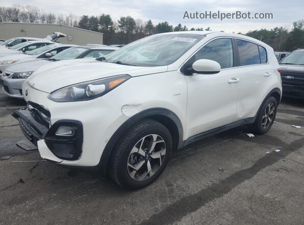 KNDPMCAC8M7939469 2021 KIA SPORTAGE Белый 