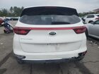 2021 Kia Sportage Lx Белый vin: KNDPMCAC8M7939469 Damage: Rear Bumper, Broken, Replacement Required