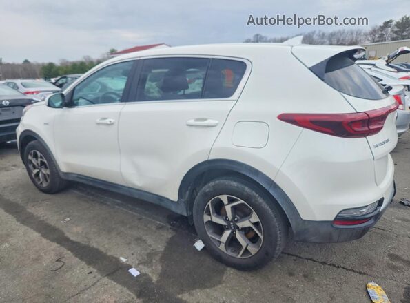 KNDPMCAC8M7939469 2021 KIA SPORTAGE Белый Задняя левая четверть