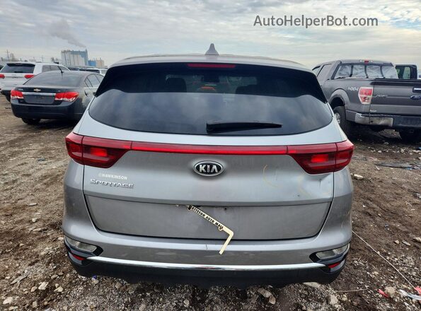 KNDPMCAC8N7965006 2022 KIA SPORTAGE Серебряный Вид сзади