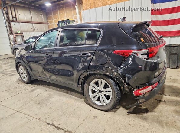 KNDPMCAC9J7470405 2018 KIA SPORTAGE Черный Задняя левая четверть