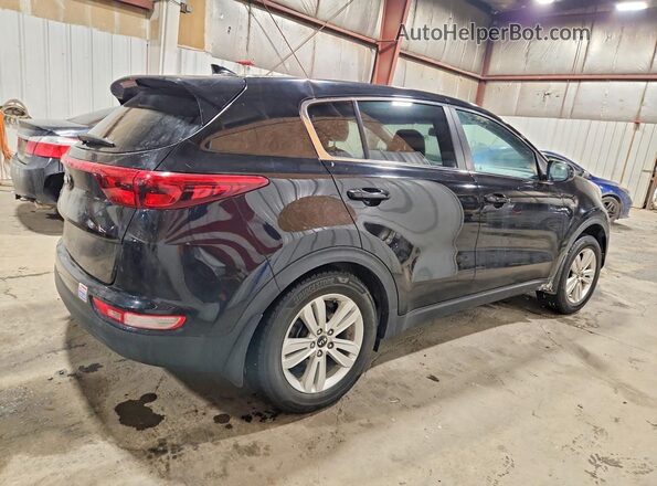 KNDPMCAC9J7470405 2018 KIA SPORTAGE Черный Задняя правая четверть