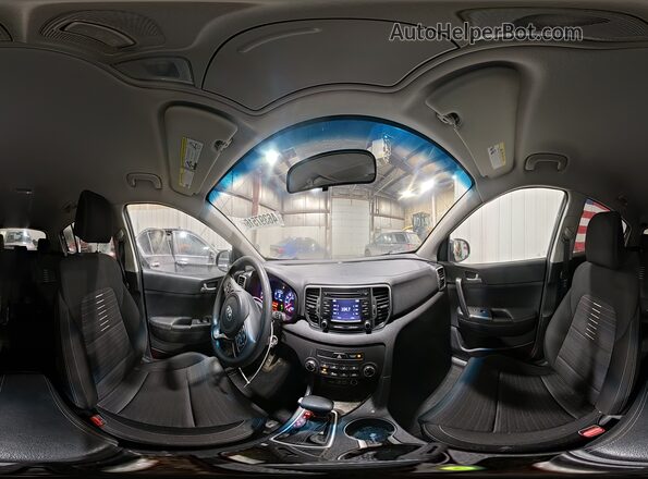 KNDPMCAC9J7470405 2018 KIA SPORTAGE Черный Панорамный вид салона 360°