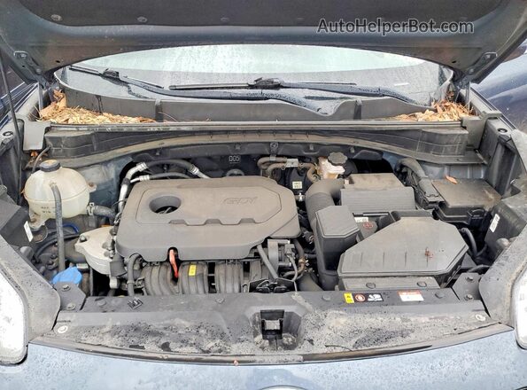 KNDPMCAC9K7627822 2019 KIA SPORTAGE Синий Вид задней части салона