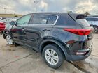 2018 Kia Sportage Lx Черный vin: KNDPMCACXJ7306659