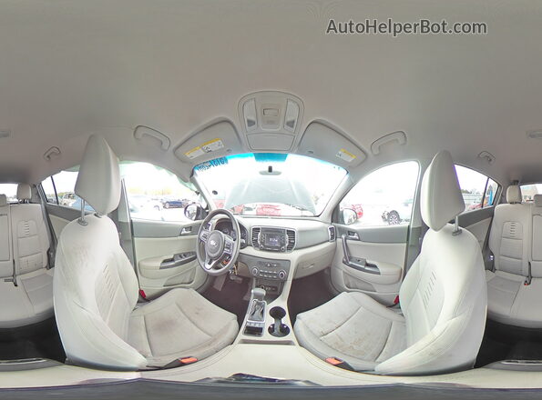 KNDPMCACXJ7306659 2018 KIA SPORTAGE Черный Панорамный вид салона 360°