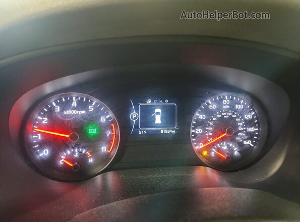 KNDPMCACXK7524330 2019 KIA SPORTAGE Красный Вид щитка приборов