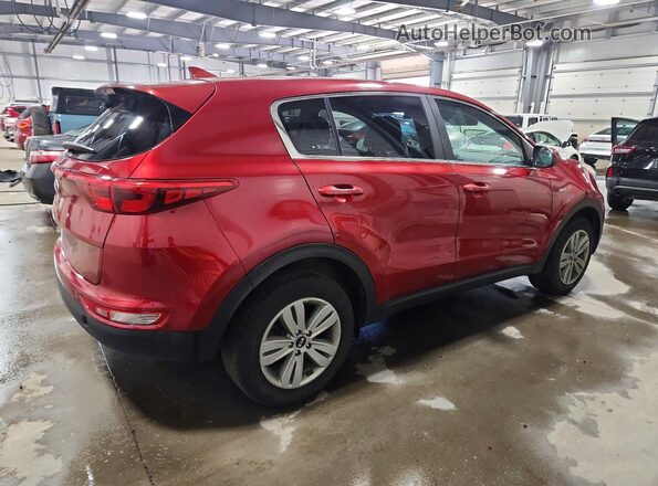 KNDPMCACXK7524330 2019 KIA SPORTAGE Красный Задняя правая четверть
