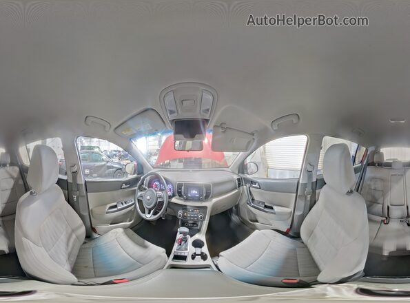 KNDPMCACXK7524330 2019 KIA SPORTAGE Красный Панорамный вид салона 360°