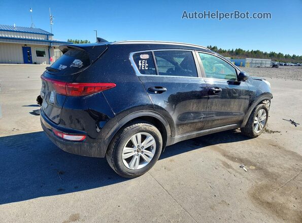 KNDPMCACXK7589923 2019 KIA SPORTAGE Black Trasero derecho