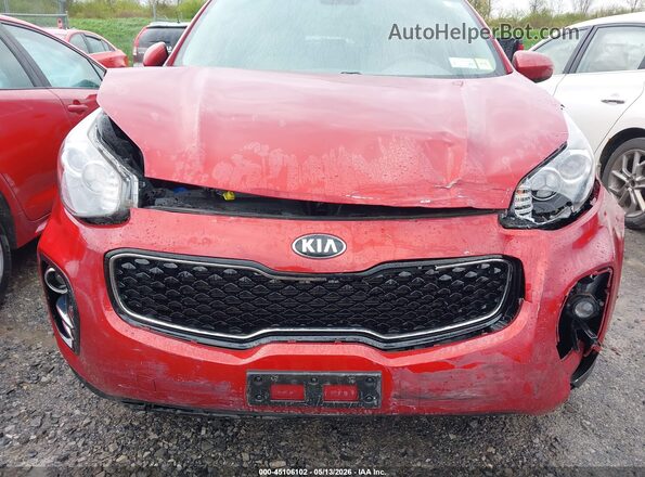 KNDPMCACXK7604839 2019 KIA SPORTAGE Красный Вид спереди
