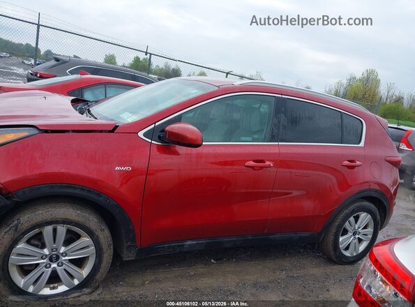 KNDPMCACXK7604839 2019 KIA SPORTAGE Красный Панорамный вид салона 360°