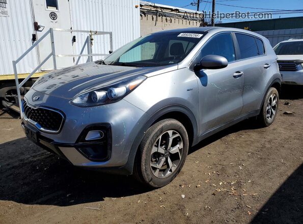 KNDPMCACXM7865195 2021 KIA SPORTAGE Silver Передня ліва чверть