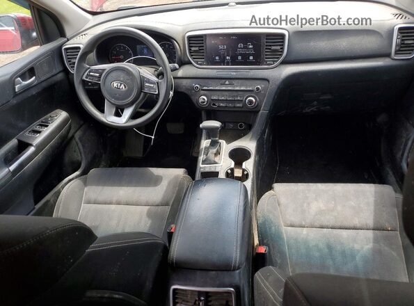 KNDPMCACXN7965251 2022 KIA SPORTAGE Темно-бордовый Вид панели приборов