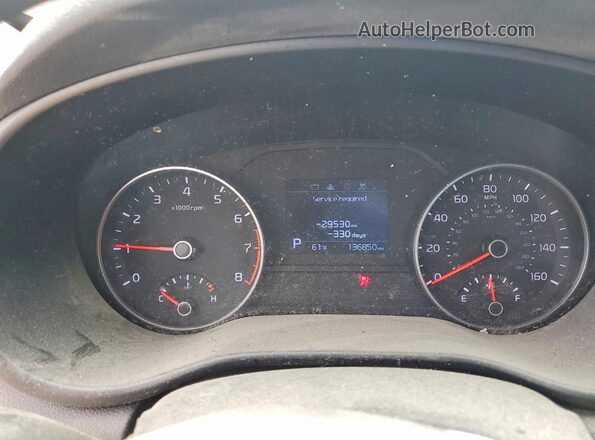 KNDPMCACXN7965251 2022 KIA SPORTAGE Темно-бордовый Вид щитка приборов