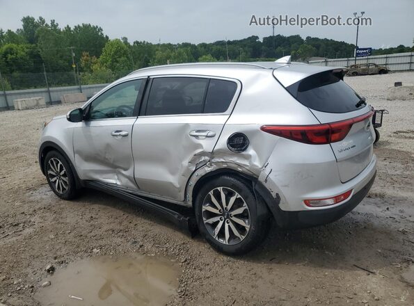 KNDPN3AC1J7365077 2018 KIA SPORTAGE Silver Rear left