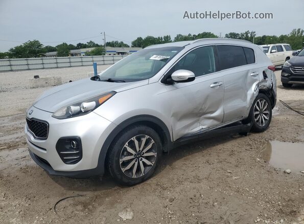 KNDPN3AC1J7365077 2018 KIA SPORTAGE Silver Front left