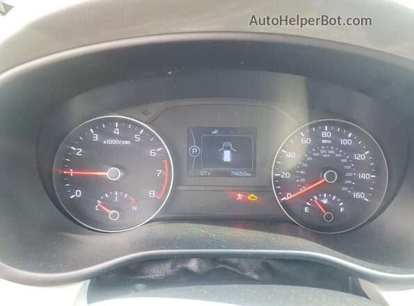 KNDPN3AC1J7401558 2018 KIA SPORTAGE Серебряный Вид щитка приборов